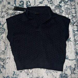 Truth Black Knit Top
